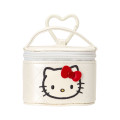 Japan Sanrio Original Mini Accessory Case - Hello Kitty : Miniature Quilt Vanity-Shaped White - 1