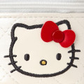 Japan Sanrio Original Mini Accessory Case - Hello Kitty : Miniature Quilt Vanity-Shaped White - 4