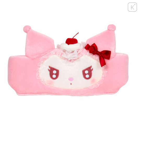 Japan Sanrio Spa Headband with Ears - Kuromi : Whipped Cherry Pink - 1
