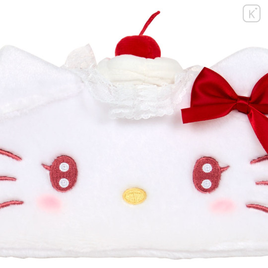 Japan Sanrio Spa Headband with Ears - Hello Kitty : Whipped Cherry - 3