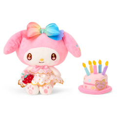 Japan Sanrio Original Plush Toy Set - My Melody : 50th Anniversary Birthday Celebration