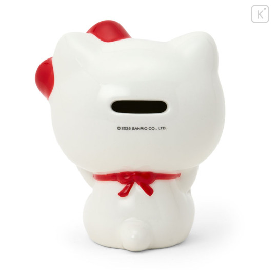 Japan Sanrio Original Piggy Bank - Hello Kitty : Lucky Cat - 2