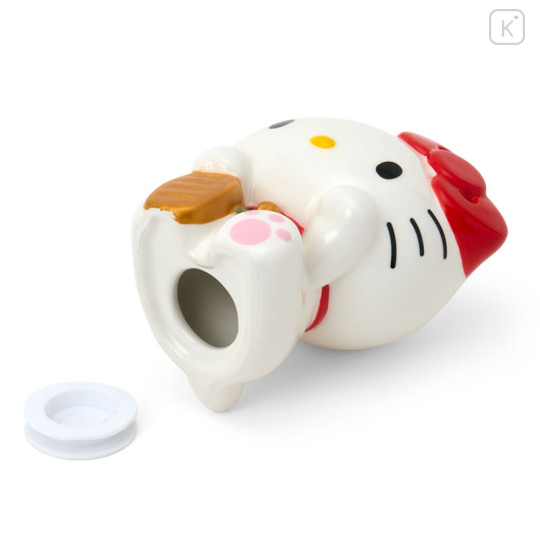 Japan Sanrio Original Piggy Bank - Hello Kitty : Lucky Cat - 3