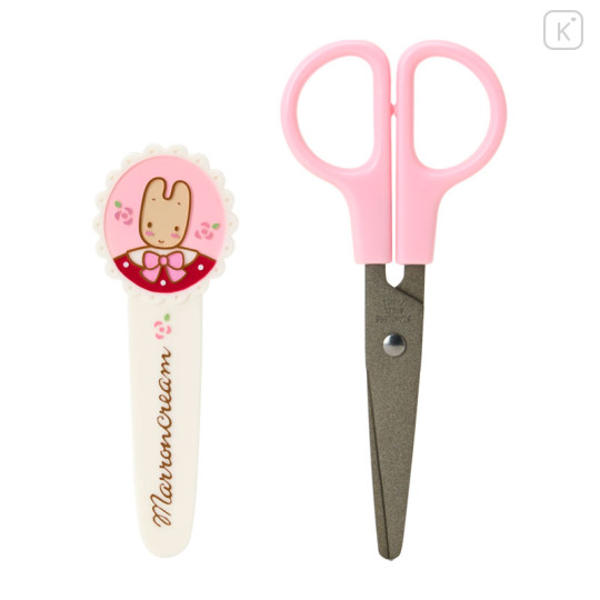 Japan Sanrio Original Scissors with Cap - Marron Cream : Sanrio Everyday Goods - 3