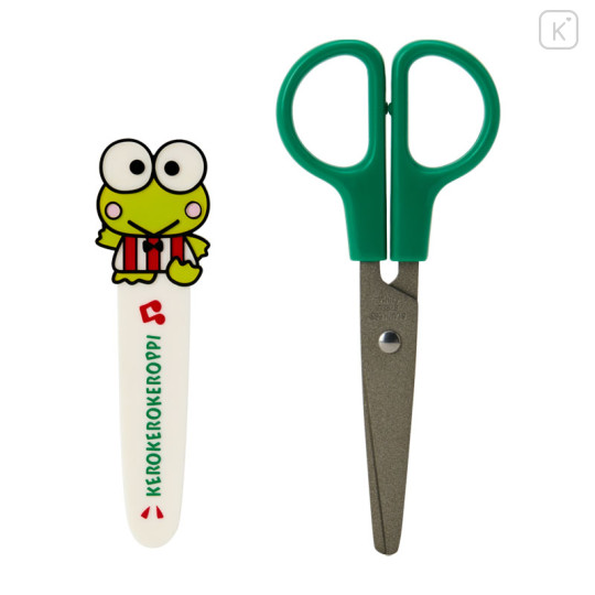 Japan Sanrio Original Scissors with Cap - Keroppi : Sanrio Everyday Goods - 3