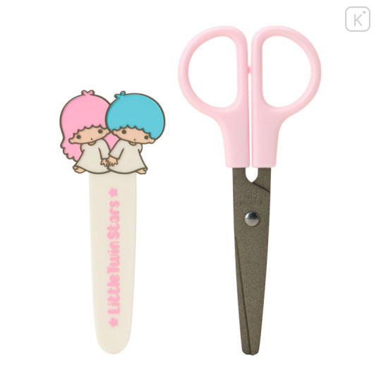 Japan Sanrio Original Scissors with Cap - Little Twin Stars : Sanrio Everyday Goods - 3