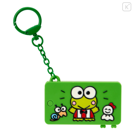 Japan Sanrio Mini Mirror & Comb Keychain - Keroppi : Sanrio Everyday Goods - 1
