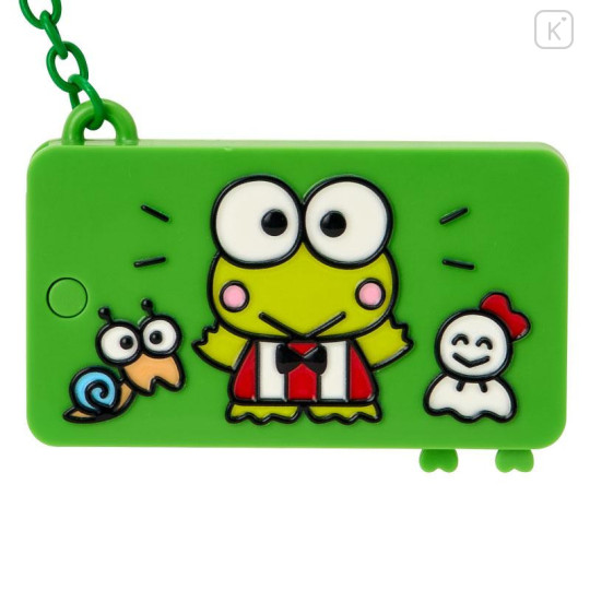 Japan Sanrio Mini Mirror & Comb Keychain - Keroppi : Sanrio Everyday Goods - 4
