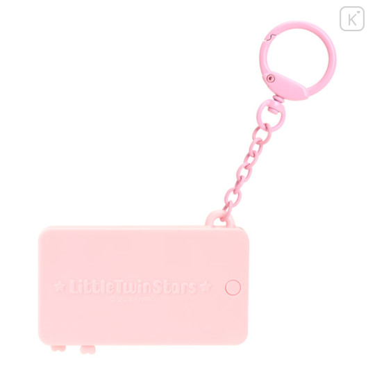 Japan Sanrio Mini Mirror & Comb Keychain - Little Twin Stars : Sanrio Everyday Goods - 2