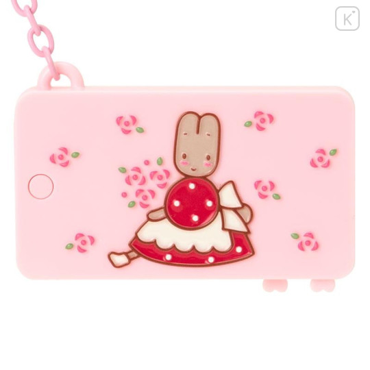 Japan Sanrio Mini Mirror & Comb Keychain - Marron Cream : Sanrio Everyday Goods - 4