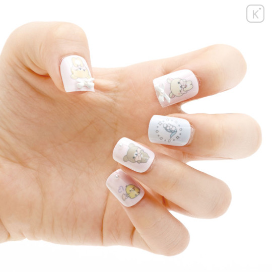 Japan San-X Nail Tips - Rilakkuma : Makeup Rilakkuma - 3