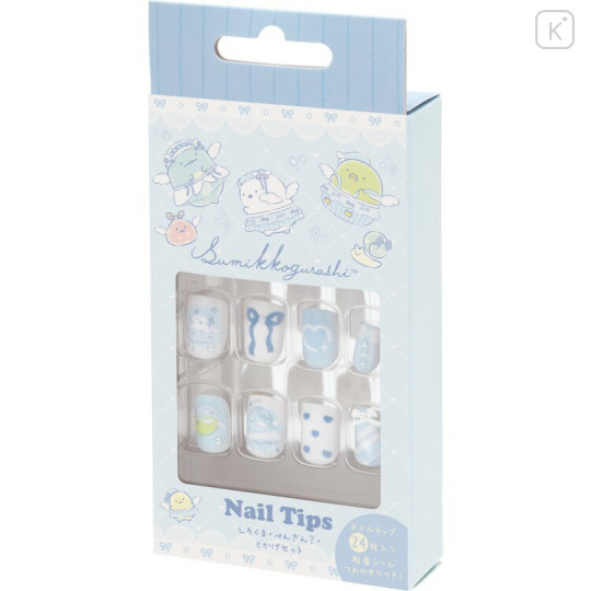 Japan San-X Nail Tips - Sumikko Gurashi : Angel - 1