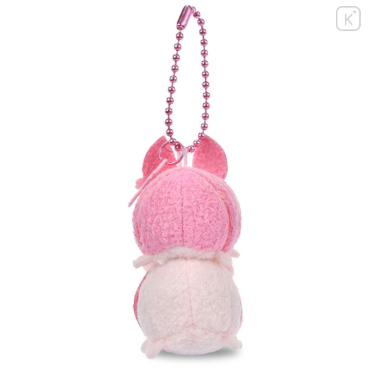 Japan Disney Store Tsum Tsum Plush Keychain - Piglet & Pooh : Cherry Blossom - 5