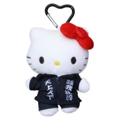 Japan Sanrio Mini Pouch - Hello Kitty : Youth Cheer Squad Student Uniform