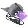 Japan Sanrio Mini Shoulder Bag - Kuromi : Youth Cheer Squad Student Uniform - 2