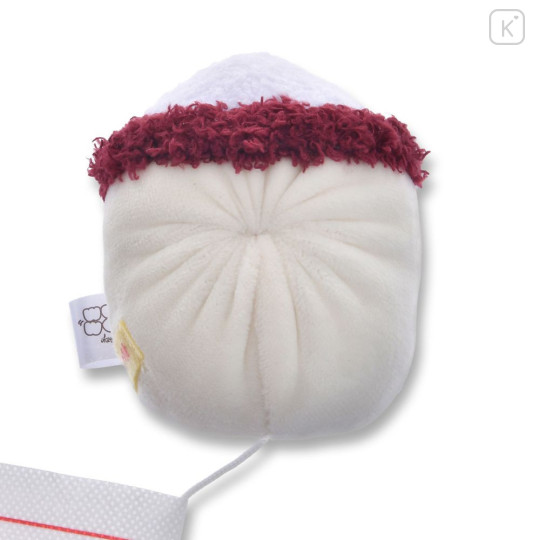Japan Disney Store Tsum Tsum Mini Plush (S) - Baymax : Steamed Bun Sweet Bean Jam - 7