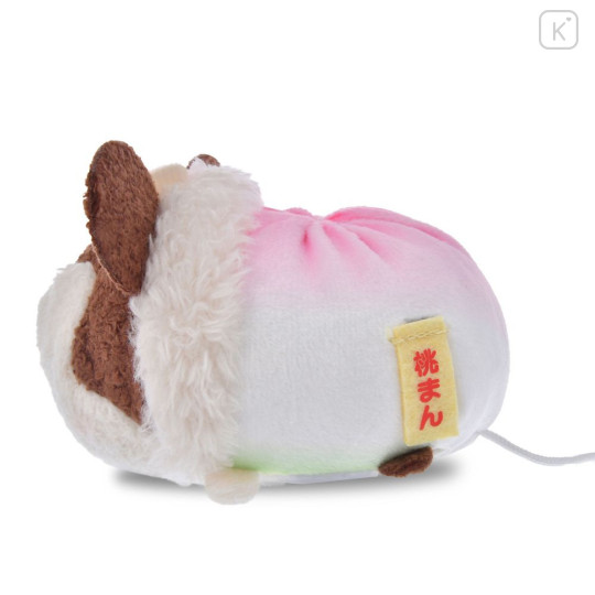Japan Disney Store Tsum Tsum Mini Plush (S) - Minnie : Steamed Bun Peach - 8