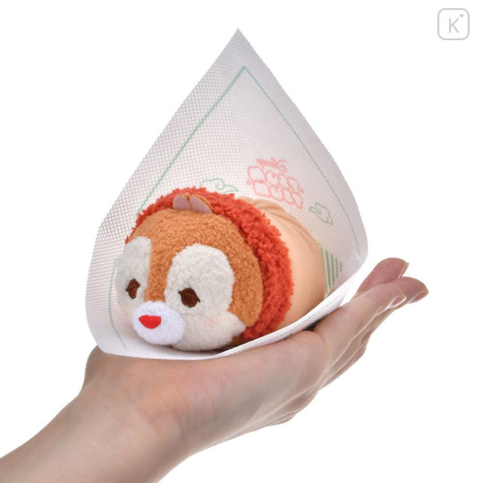 Japan Disney Store Tsum Tsum Mini Plush (S) - Dale : Steamed Bun Pizza - 1
