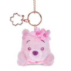 Japan Disney Store Plush Keychain - Pooh : Sakura Collection 2026 Highlight