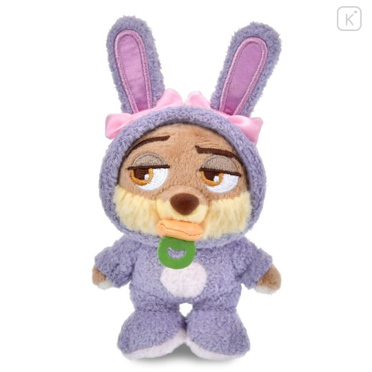 Japan Disney Store StanDs Plush Toy - Zootopia 2 : Finnick the Tank Rabbit Self-Standing - 1