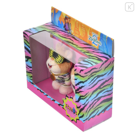 Japan Disney Store StanDs Plush Toy - Zootopia 2 : Lemming Businessman Self-Standing - 3