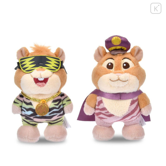 Japan Disney Store StanDs Plush Toy - Zootopia 2 : Lemming Businessman Self-Standing - 4
