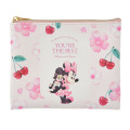 Japan Disney Store Flat Pouch - Minnie : Sakura Cherry You're The Best - 1