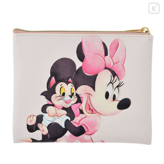 Japan Disney Store Flat Pouch - Minnie : Sakura Cherry You're The Best - 2