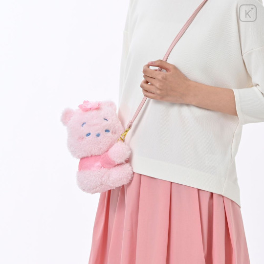 Japan Disney Store Fluffy Pochette Shoulder Crossbody Bag - Pooh : Sakura Collection 2026 - 1