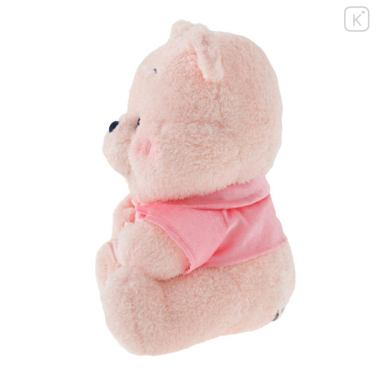 Japan Disney Store Travel Fluffy Neck Pillow Cushion - Piglet & Pooh : Sakura Collection 2026 Plush Style - 5
