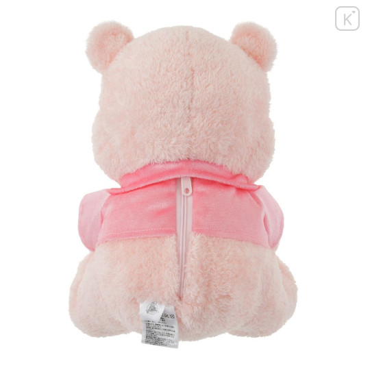 Japan Disney Store Travel Fluffy Neck Pillow Cushion - Piglet & Pooh : Sakura Collection 2026 Plush Style - 6