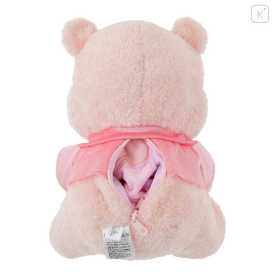 Japan Disney Store Travel Fluffy Neck Pillow Cushion - Piglet & Pooh : Sakura Collection 2026 Plush Style - 7