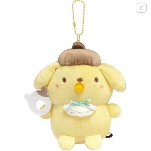 Japan Sanrio Plush Keychain - Pompompurin : Baby - 1