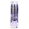 Japan Sanrio Sarasa Clip Gel Pen Set - Kuromi : Life - 1