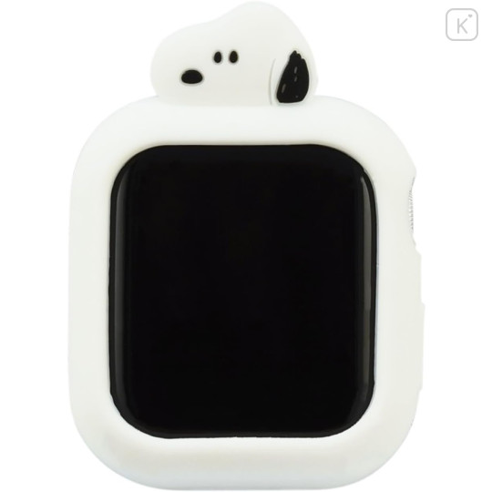 Japan Peanuts Apple Watch 41/40mm Silicone Case - Snoopy : White - 1