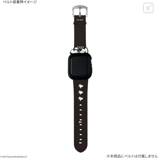 Japan Peanuts Apple Watch 41/40mm Silicone Case - Snoopy : Joe Cool - 5