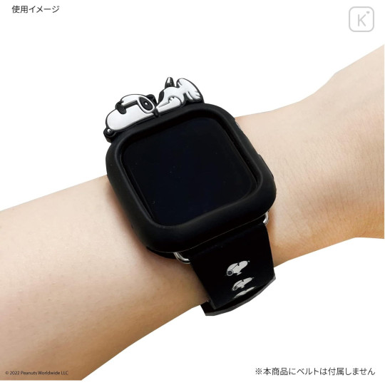 Japan Peanuts Apple Watch 41/40mm Silicone Case - Snoopy : Joe Cool - 6