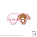 Japan Sanrio Die-cut Mini Sticker - Sugarbunnies : Close Your Eyes - 1