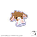 Japan Sanrio Die-cut Mini Sticker - Sugarbunnies : Kurousa - 1