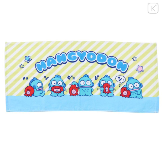 Japan Sanrio Jacquard Face Towel - Hangyodon : Life - 1