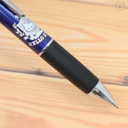 Japan Sanrio Jetstream 4&1 Multi Ballpoint Pen + Mechanical Pencil - Hello Kitty : Wink Navy - 2