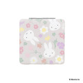Japan Miffy 2-sided Compact Mirror - Miffy : Floral Face A - 1