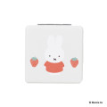 Japan Miffy 2-sided Compact Mirror - Miffy : Red & Pink Strawberry - 1
