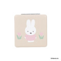 Japan Miffy 2-sided Compact Mirror - Miffy : Red & Pink Tulip - 1