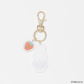 Japan Miffy Acrylic Keychain 2 Charm - Miffy : Red & Pink Strawberry - 2