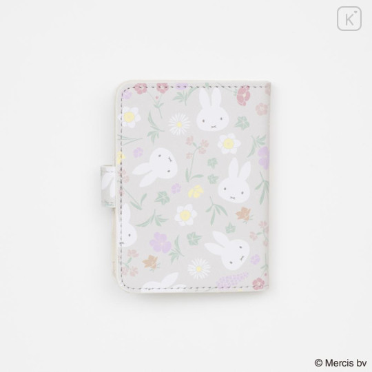 Japan Miffy Card Case - Miffy : Floral Face A - 2