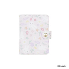 Japan Miffy Card Case - Miffy : Floral Face B