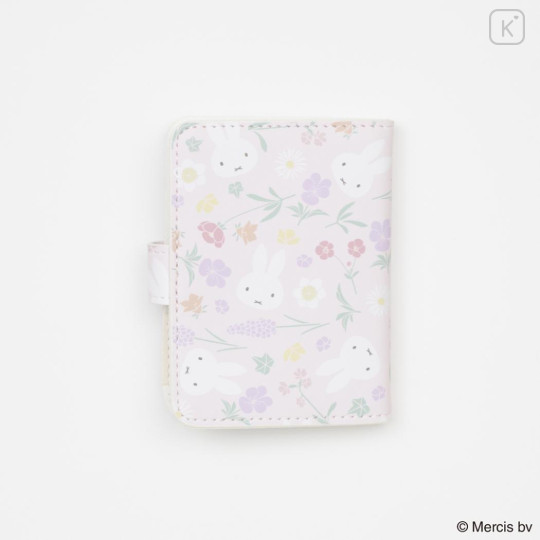 Japan Miffy Card Case - Miffy : Floral Face B - 2