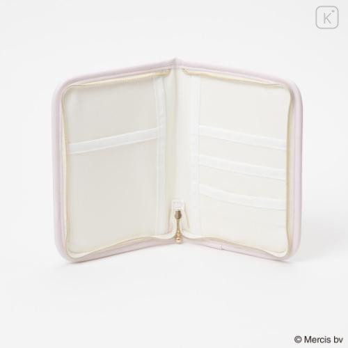 Japan Miffy Medicine Handbook Travel Passport Case - Miffy : Floral Face B - 4