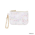Japan Miffy Pass Case Card Holder & Coin Case - Miffy : Floral Face B - 1